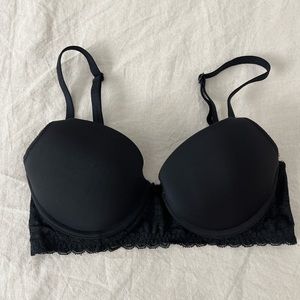 Aerie Black Lace Bra 30D